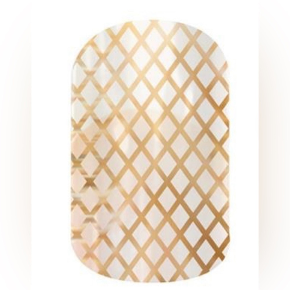 Jamberry “Gold Fishnet”